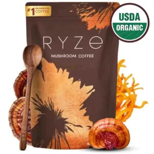 Organic Mushroom Coffee -Supports Immune, Focus, Concentration, Stress, Digestion & Energy