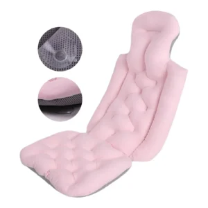 Bath Pillow Full Body Spa Bathtub Cushion Non Slip