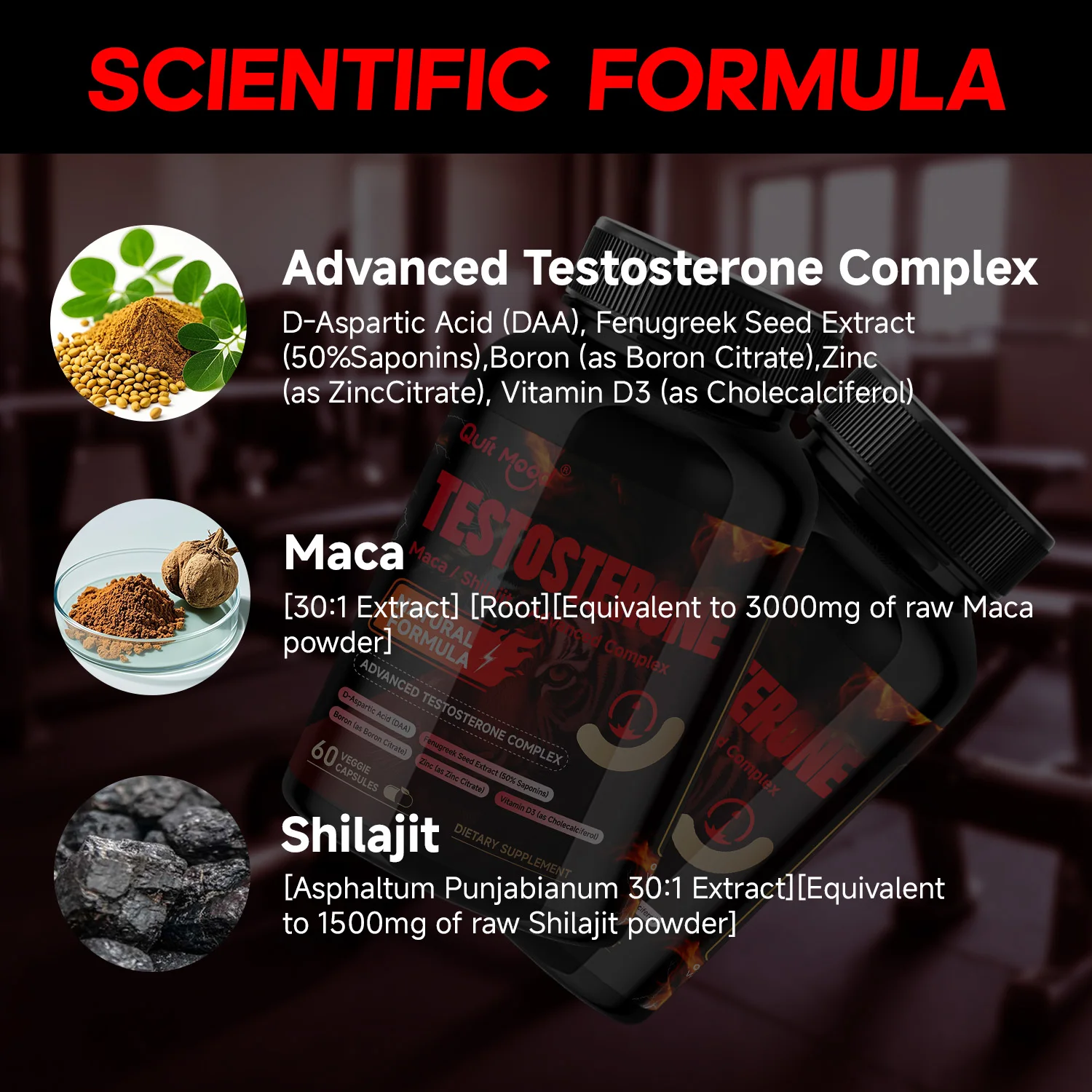 Men's Testosterone Capsules - Image 2