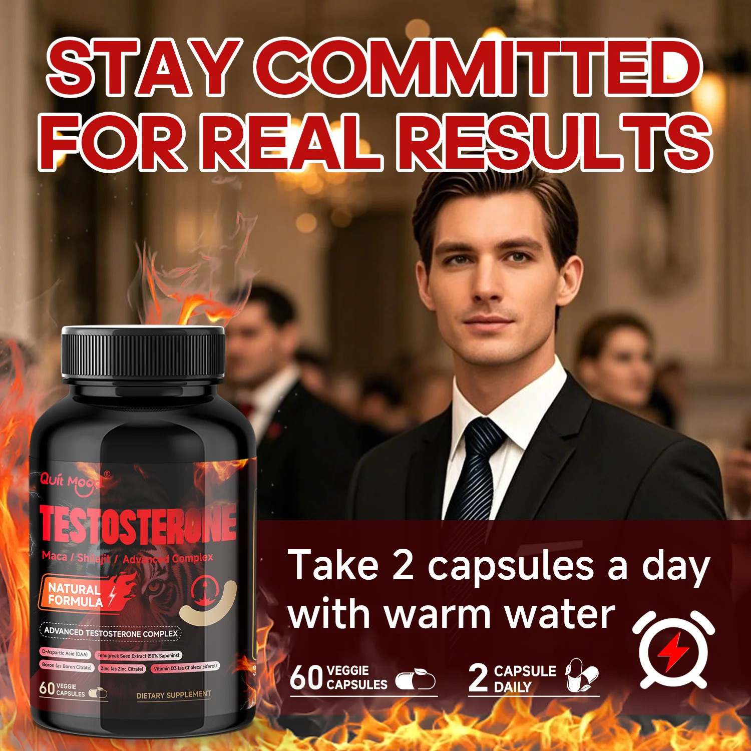 Men's Testosterone Capsules - Image 3
