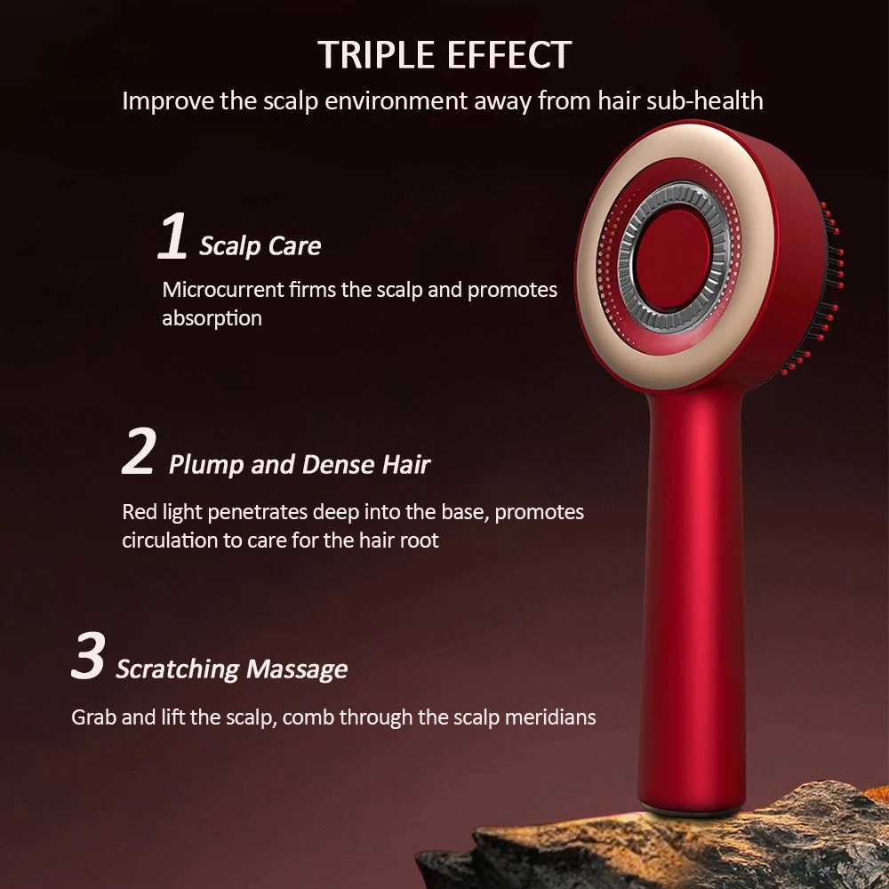 Electric Vibration Massage Comb - Image 3