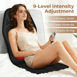 Back Massager with Heat, Massage Chair Pad