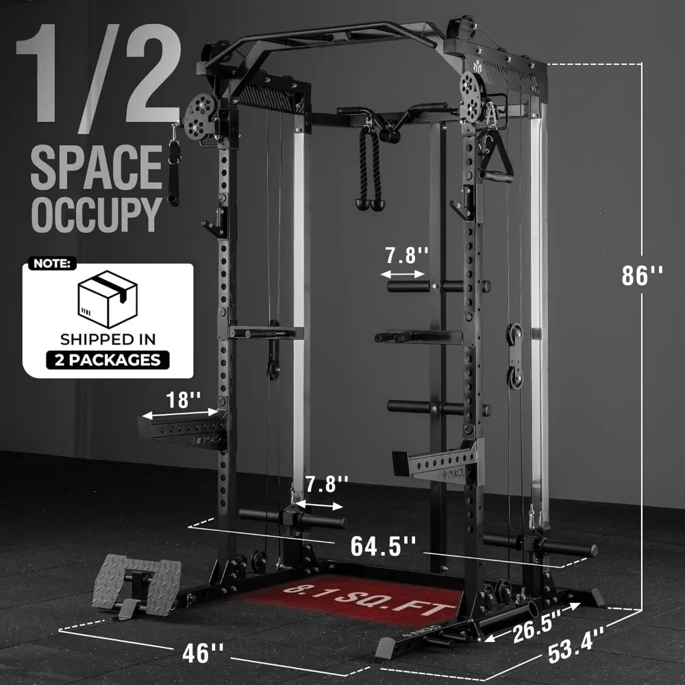 Power Cage, 2000LB Power Rack - Image 2