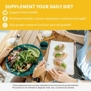 Vitamin D3 K2 MK‑7 Supplement